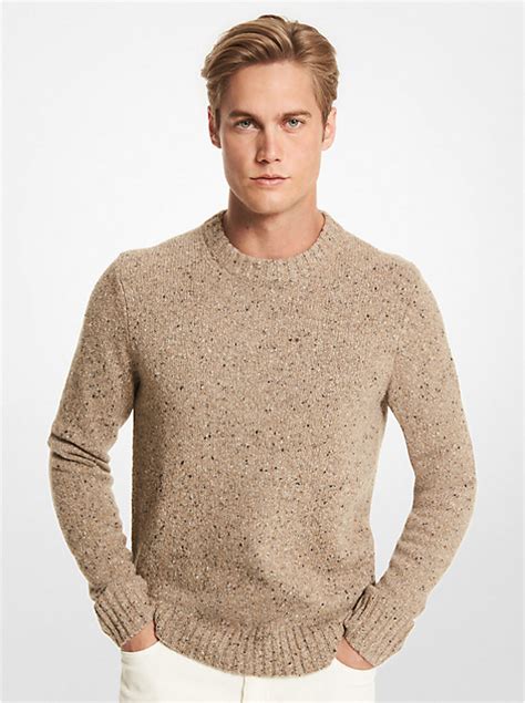 michael kors acrylic wool blend sweater|Michael Kors Men's Wool & Blend Sweaters .